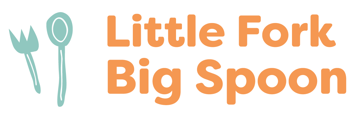 Two kids who love food.